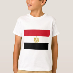 T-shirt Drapeau de l'Egypte - علممصر - drapeau égyptien