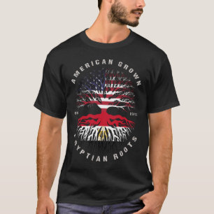 T-shirt Drapeau de l'Egypte : Les racines égyptiennes gran