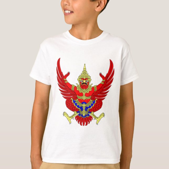 T-SHIRT DRAPEAU DE L'EMBLÉMATIQUE THAÏLANDE (Devant)