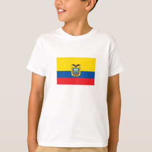 T-shirt Drapeau de l'Équateur