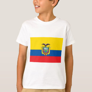 T-shirt Drapeau de l'Équateur