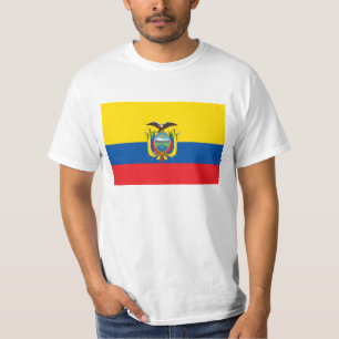 T-shirt Drapeau de l'Equateur - Bandera de Ecuador