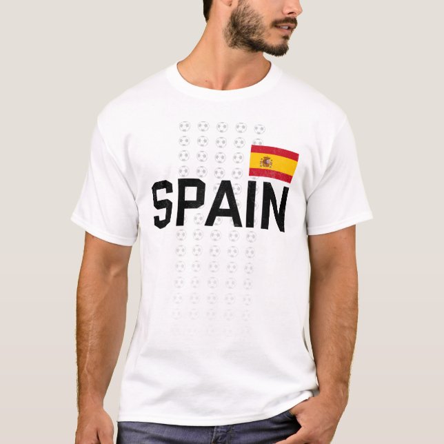 T-shirt Drapeau de l'équipe nationale de football (Devant)