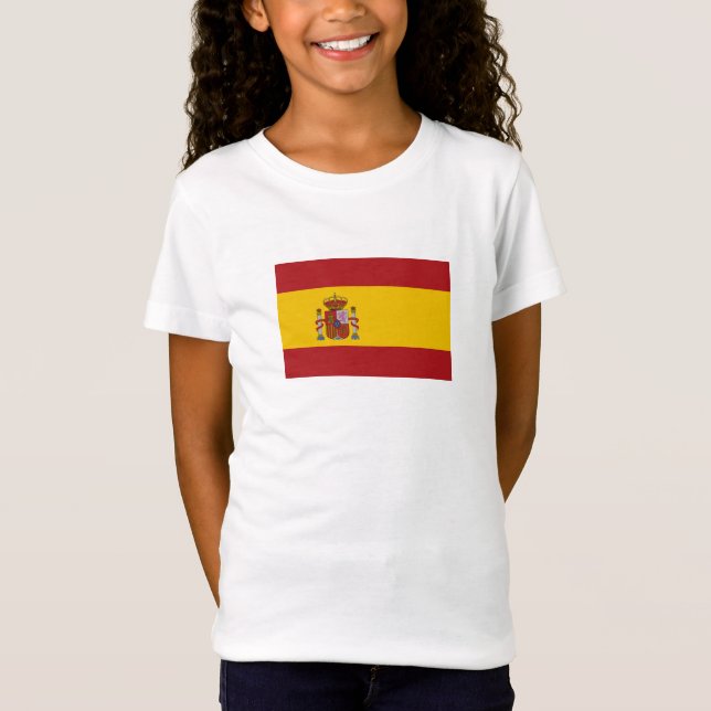 T-Shirt Drapeau de l'Espagne (Devant)