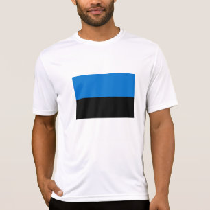 T-shirt Drapeau de l'Estonie