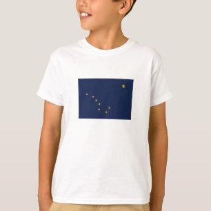 T-shirt Drapeau de l'État d'Alaska