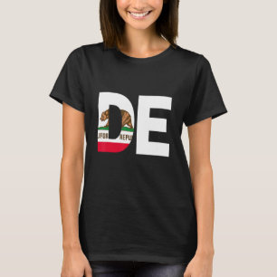 T-shirt Drapeau de l'Etat de Californie Delaware DE Cities