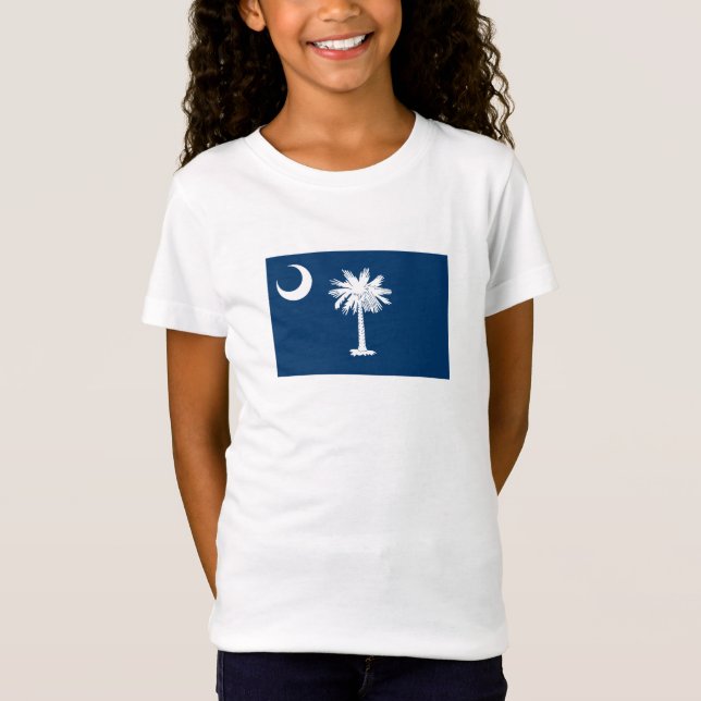 T-Shirt Drapeau de l'État de Caroline du Sud (Devant)