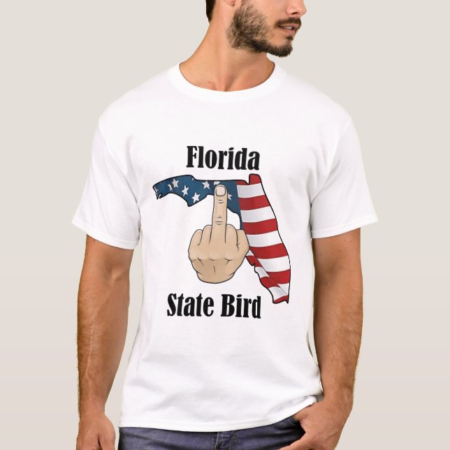 T-shirt Drapeau de l'état de Floride (Devant)