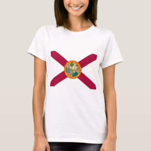 T-shirt Drapeau de l'État de Floride