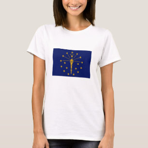 T-shirt Drapeau de l'État de l'Indiana