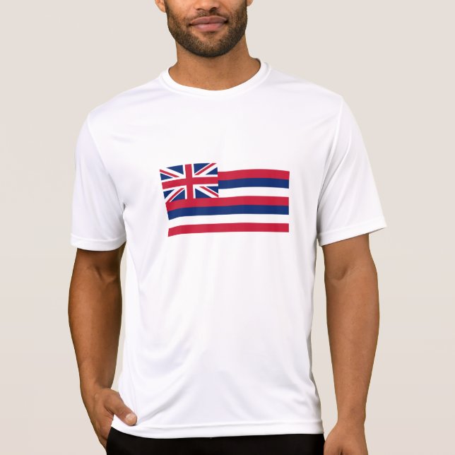 T-shirt Drapeau de l'État d'Hawaii (Devant)