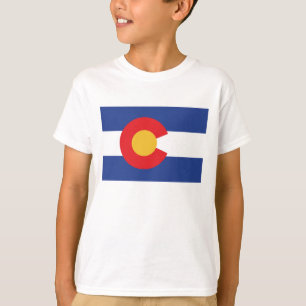 T-shirt Drapeau de l'État du Colorado