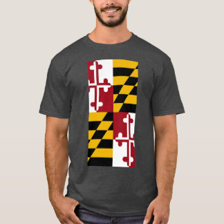 T-shirt Drapeau de l'État du Maryland