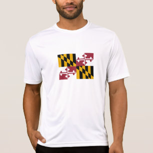 T-shirt Drapeau de l'État du Maryland