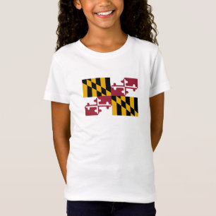 T-Shirt Drapeau de l'État du Maryland