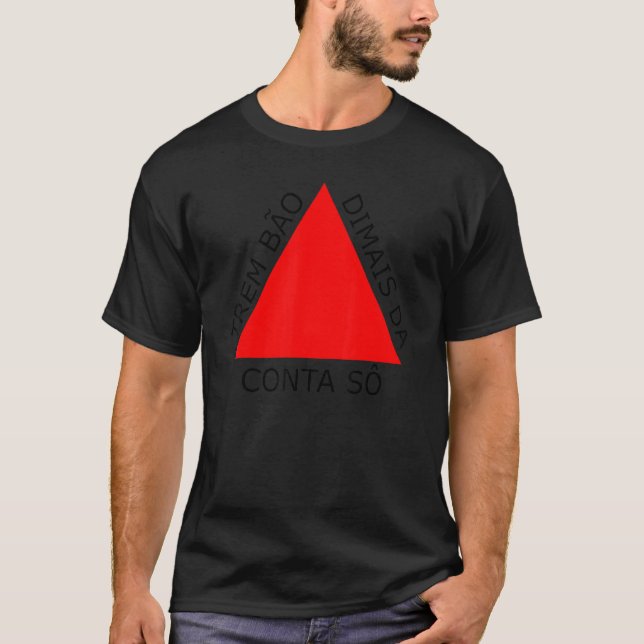 T-shirt Drapeau de l'état du Minas Gerais Brésil (Devant)
