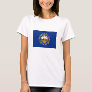 T-shirt Drapeau de l'État du New Hampshire