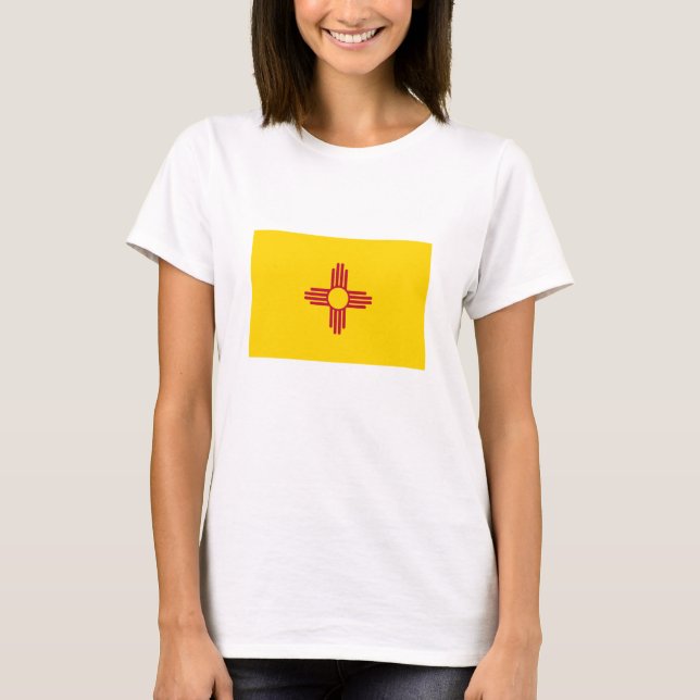T-shirt Drapeau de l'État du Nouveau-Mexique (Devant)