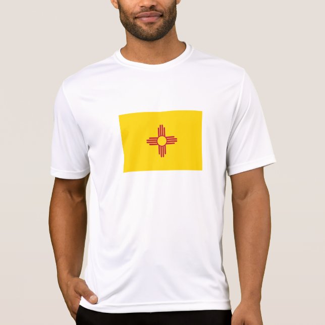 T-shirt Drapeau de l'État du Nouveau-Mexique (Devant)