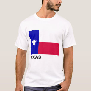 T-shirt Drapeau de l'état du Texas