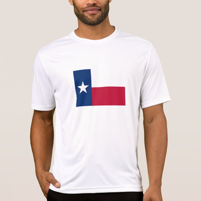 T-shirt Drapeau de l'État du Texas (Devant)
