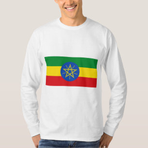 T-shirt Drapeau de l'Éthiopie