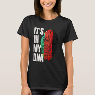 T-shirt Drapeau de l'héritage ADN allemand et biélorusse