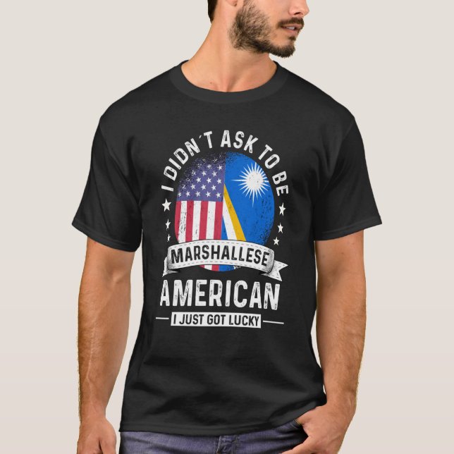 T-shirt Drapeau de l'Humour américain Patriot des Îles Mar (Devant)