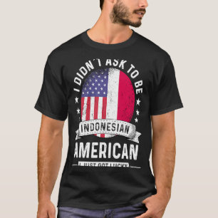 T-shirt Drapeau de l'Humour du patriote indonésien