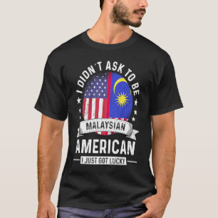 T-shirt Drapeau de l'Humour du patriote malaisien