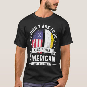 T-shirt Drapeau de l'Humour Garifuna American Patriot