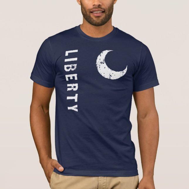 T-shirt Drapeau de liberté de Moultrie (Devant)