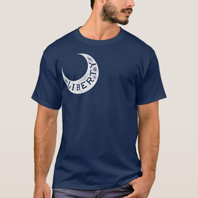 T-shirt Drapeau de liberté de Moultrie (Devant)