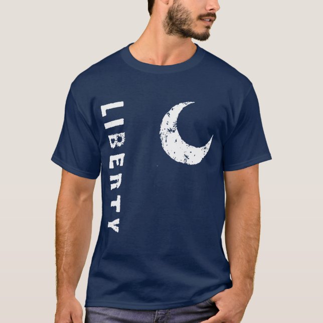 T-shirt Drapeau de liberté de Moultrie (Devant)