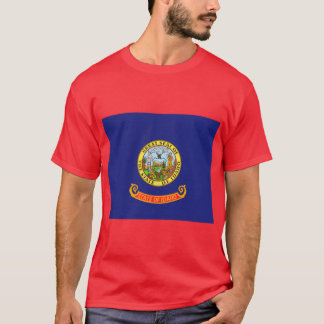 T-shirt Drapeau de l'Idaho