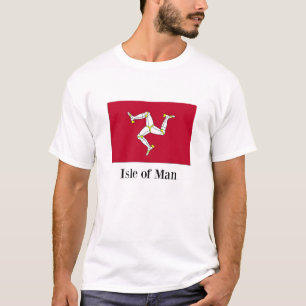 T-shirt Drapeau de l'île de Man, conception personnalisée