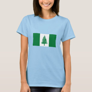 T-shirt Drapeau de l'île Norfolk