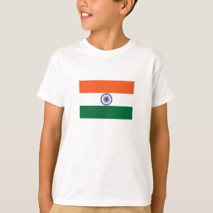 T-shirt Drapeau de l'Inde