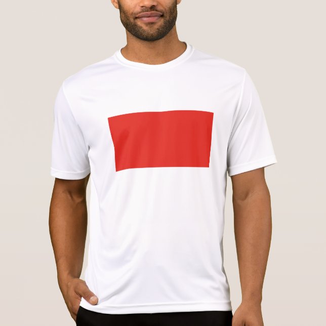 T-shirt Drapeau de l'Indonésie (Devant)