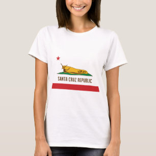 T-shirt Drapeau de lingot de banane de République de Sant