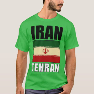 T-shirt Drapeau de l'Iran