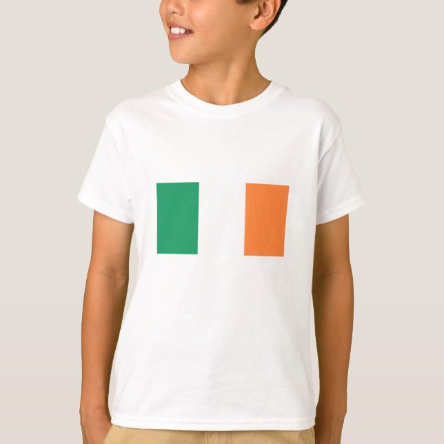 T-shirt Drapeau de l'Irlande (Devant)