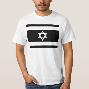 T-shirt Drapeau de l'Israël - מגןדוד d'étoile de David