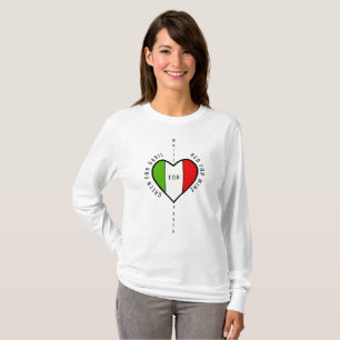 T-shirt Drapeau de l'Italie