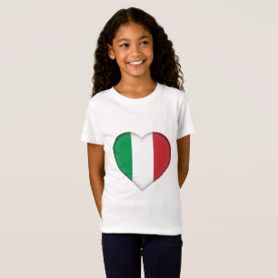 T-Shirt Drapeau de l'Italie
