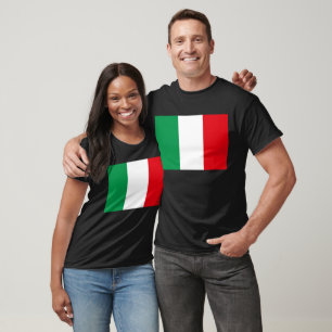 T-shirt Drapeau de l'Italie
