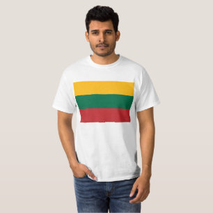 T-shirt Drapeau de Lituanie