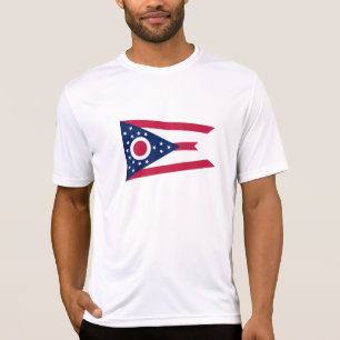 T-shirt Drapeau de l'Ohio