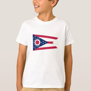 T-shirt Drapeau de l'Ohio